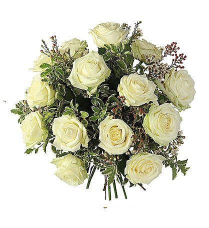 Baby White Rose Bouquet